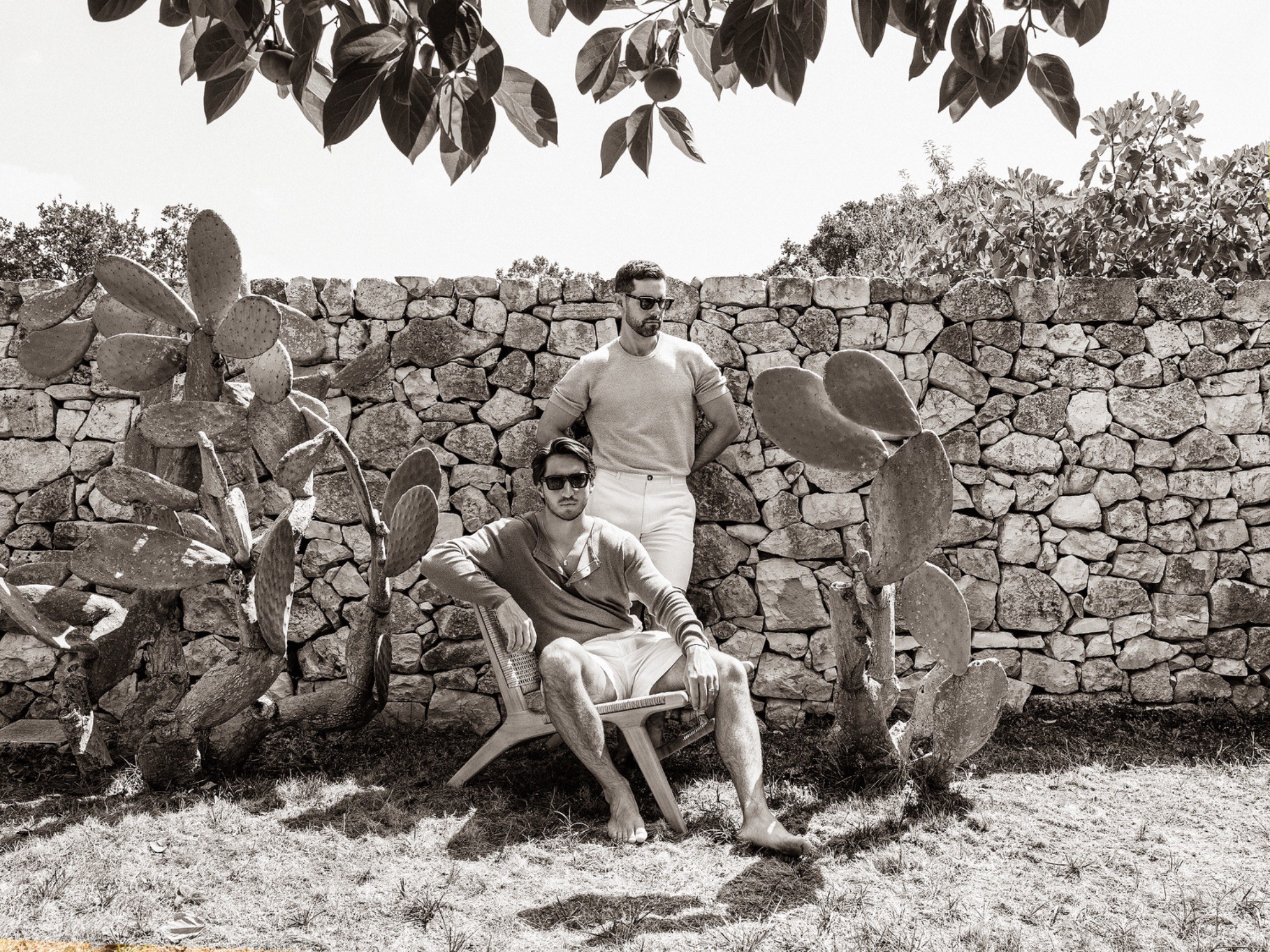 Antonio and Matthew in Puglia